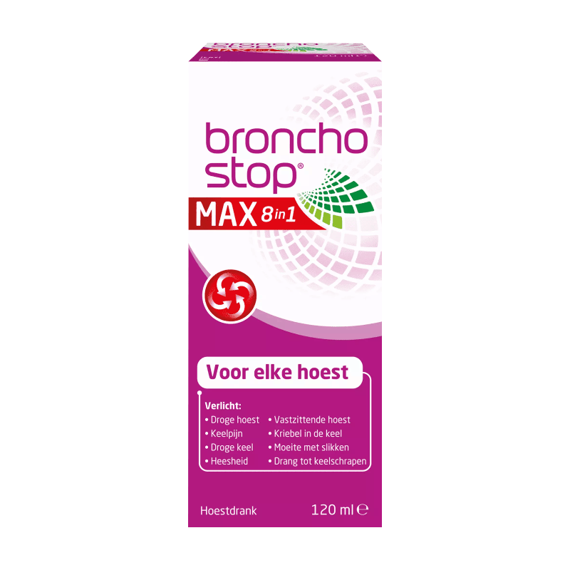 Bronchostop Max 8in1 Hoestdran 120 ML