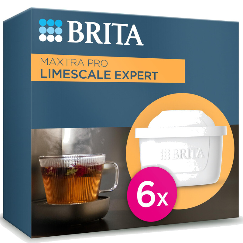 BRITA Maxtra Pro 6 Filter Kalk-Experte Filterkartusche 6 Stück Weiß