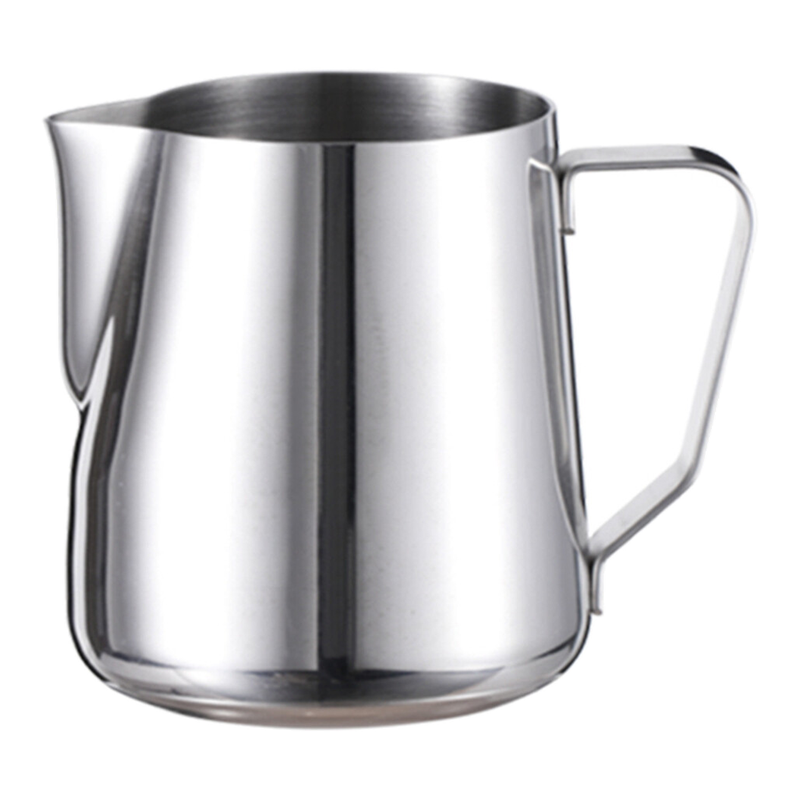 HiBREW 350ml RVS Melkopschuimer Koffiekan Pull Flower Cup Cappuccino Melkpot Espresso Latte Art Melkopschuimer Opschuimkan - 350ml