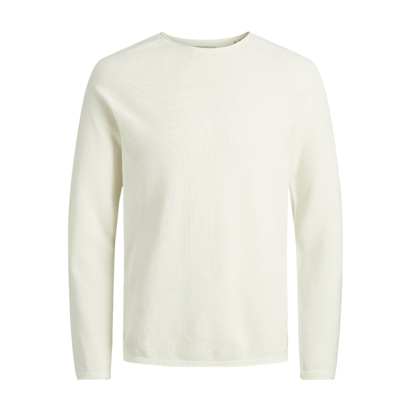 JACK&JONES Essentials JJEHILL Gebreide Trui Ronde Hals Noos Structure Fit