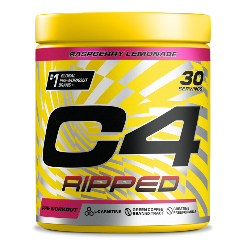 C4 Ripped Pre Workout Himbeer-Limonade 192 g