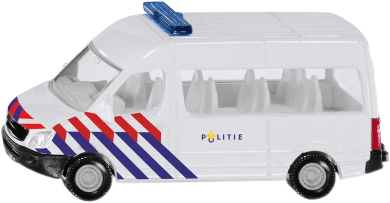 Siku 0806003 Mercedes-Benz Sprinter politiebusje - Wit, 8,2 cm