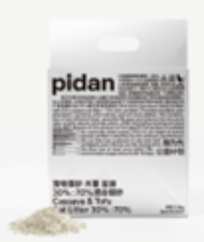 Cassava & Tofu Clumping Cat Litter with Bentonite， 20%:60%:20% Mix， 4 Packs