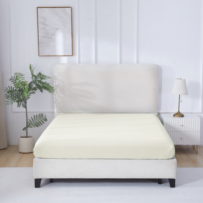 , Nylon/Spandex Cooling-feel Pillowcase, 50x75cm, beige, 1pack