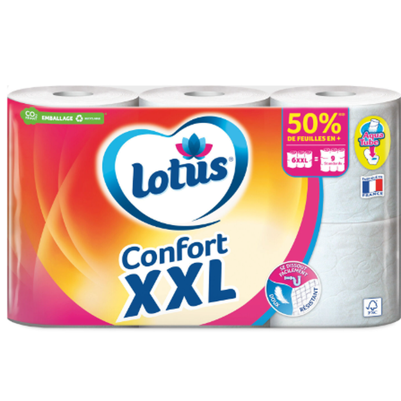 Lotus papier toilette x6 - vue 1