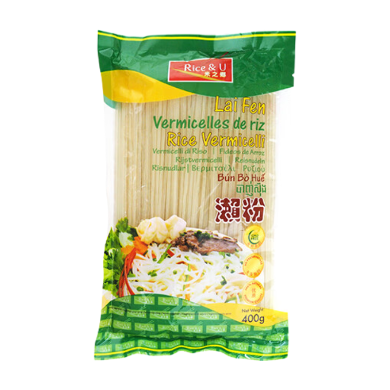 Rice & U Mi Zhi Xiang Rice Vermicelli 1.6Mm 400G