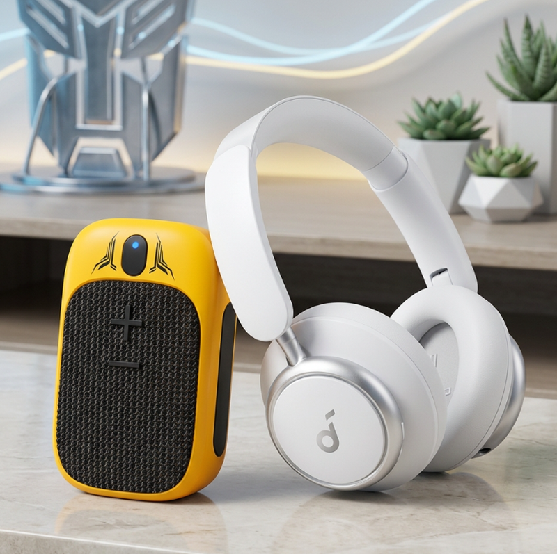 Soundcore Space Q45+Transformers TF-Y07 Ultra Mini