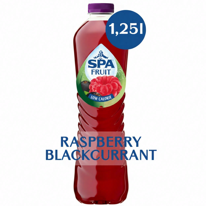 Spa Fruit Blackberry Raspberry Gearomatiseerd Water - 1.25 L