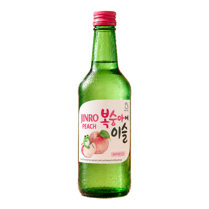Jinro Chamisul Soju Pêche 350 ml