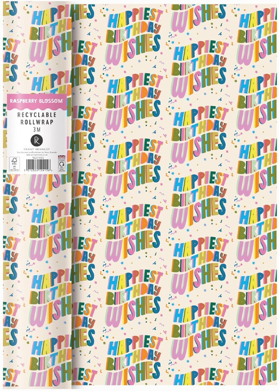 Happy Birthday Wrapping Paper 3M