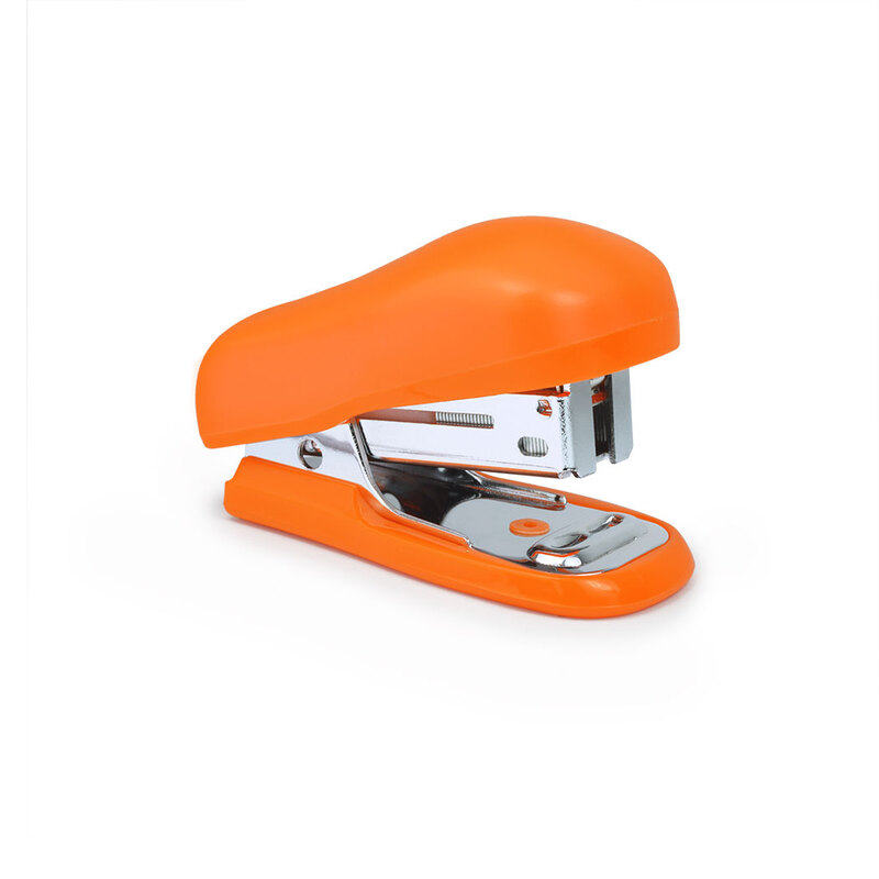 Rapesco Bug Mini Stapler & Staples, Orange