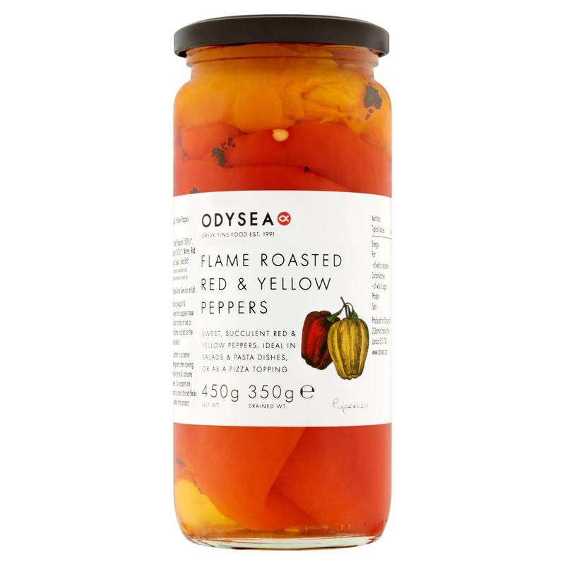 Roasted Red & Yellow Peppers 450g