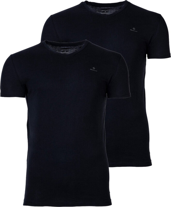 GANT Heren Ondergoed V-HALS T-SHIRT 2P GANT S