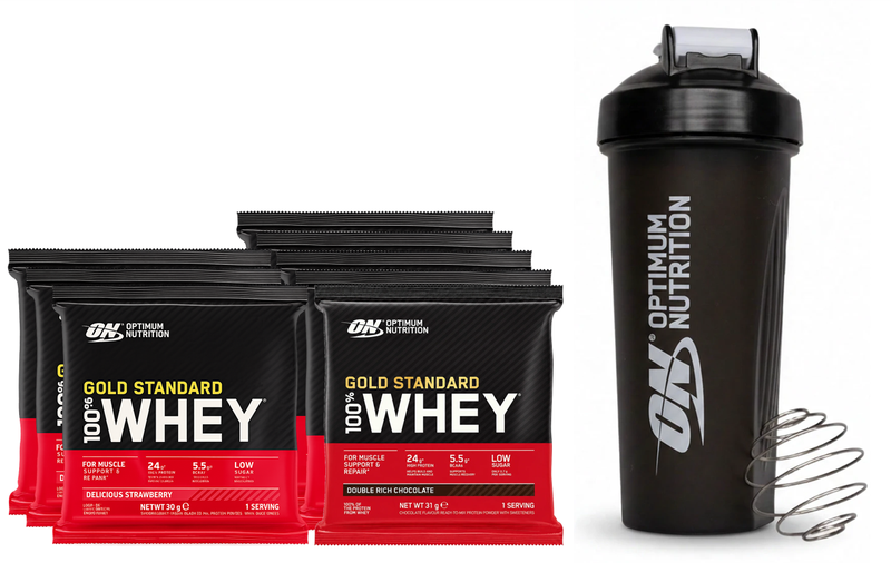 Optimum Nutrition Gold Standard Whey (7 porties) x Shaker 600 ml