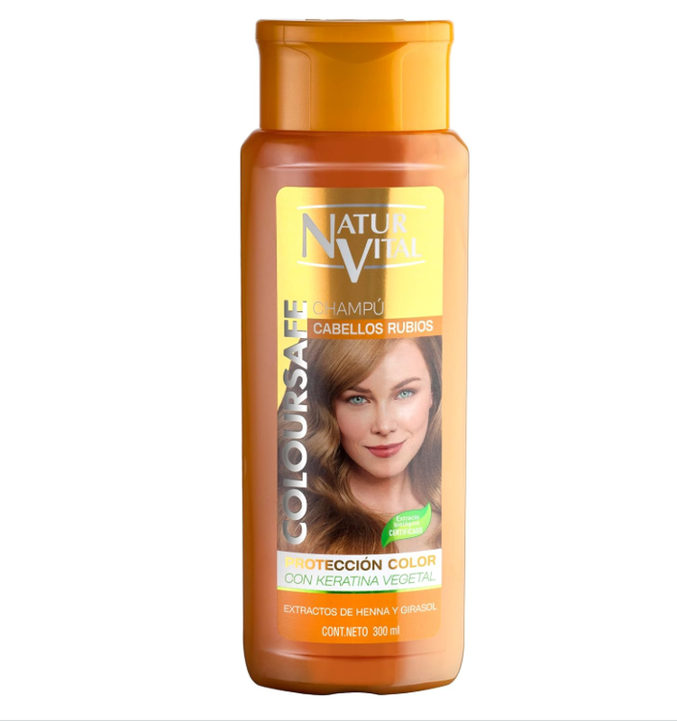NATUR VITAL Coloursafe - Shampoing Cheveux Blonds - 300ml