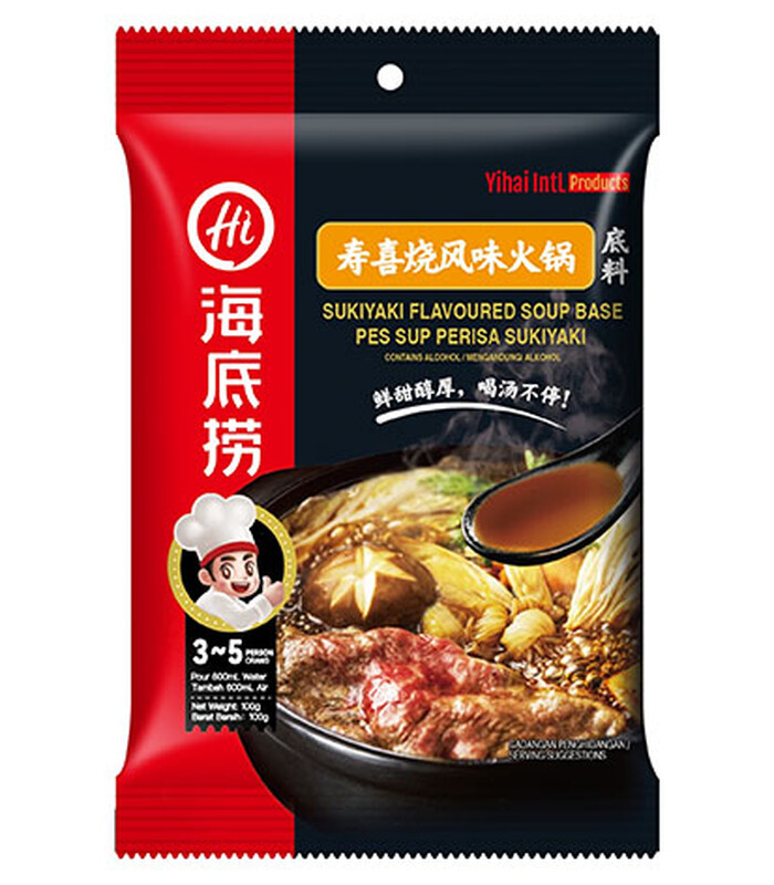 Haidilao Sukiyaki Hot Pot Soup Mix 100G