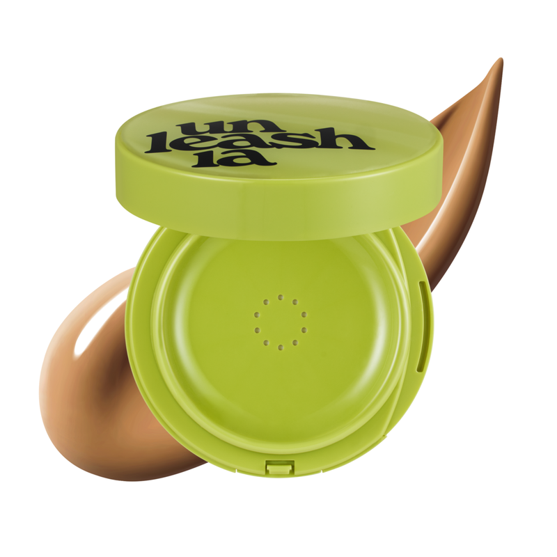 Unleashia Green Satin Wear Healthy- Cushion 32N Middle Honey