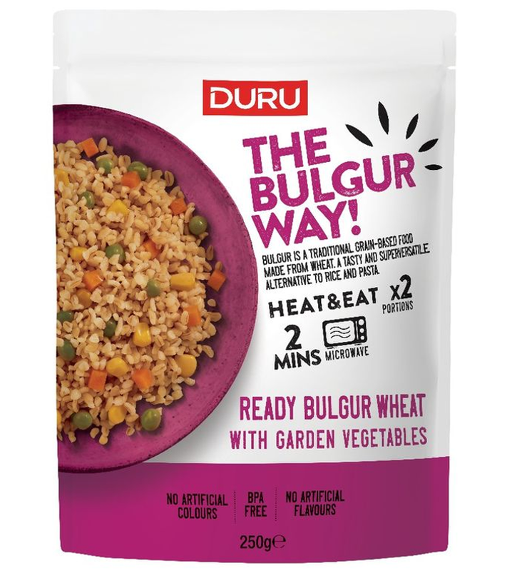Duru The Bulgur Way Garniturlu Bulgur 250 gr (Bulgur met groenten)
