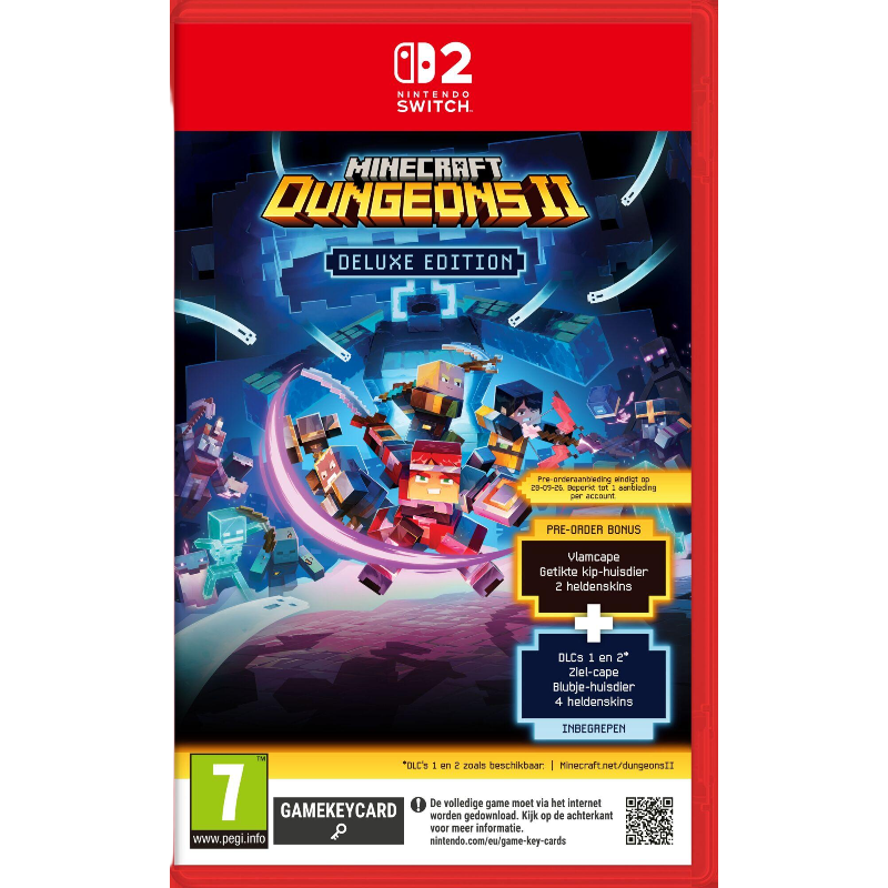 Minecraft Dungeons II - deluxe editie (Nintendo Switch 2 editie) - NL-versie