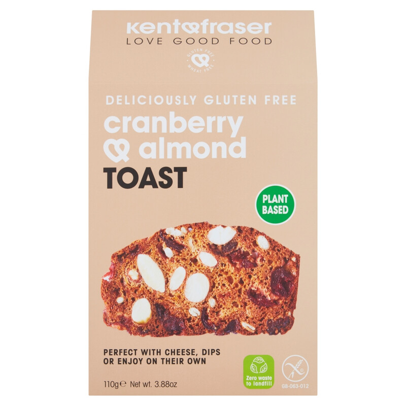 Cranberry & Almond Toast 110g