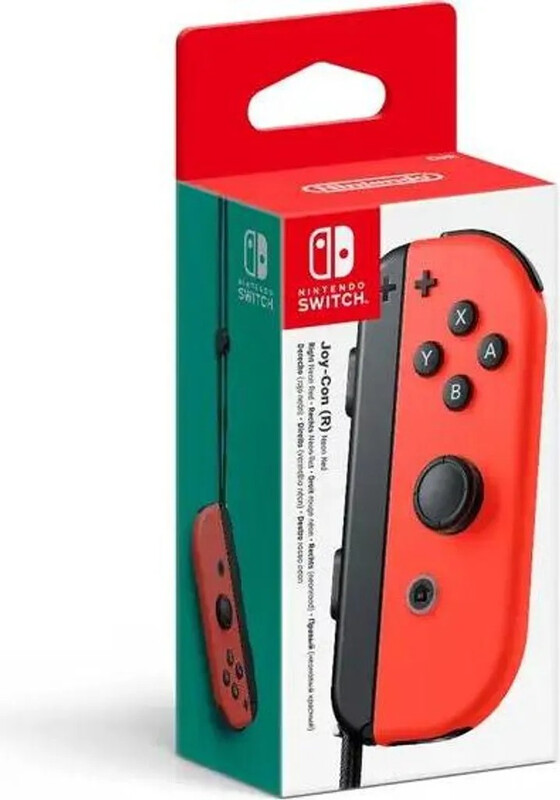Nintendo Switch Joy-Con Controller- Neon Red