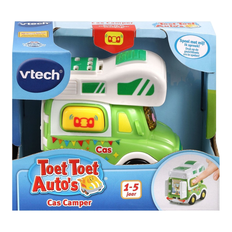 VTech Doo Doo auto-serie campingcamper, meerkleurig, 12 cm
