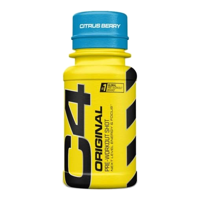 Cellucor C4 Energy pre-workout-shot 60 ml - Citrus Berry