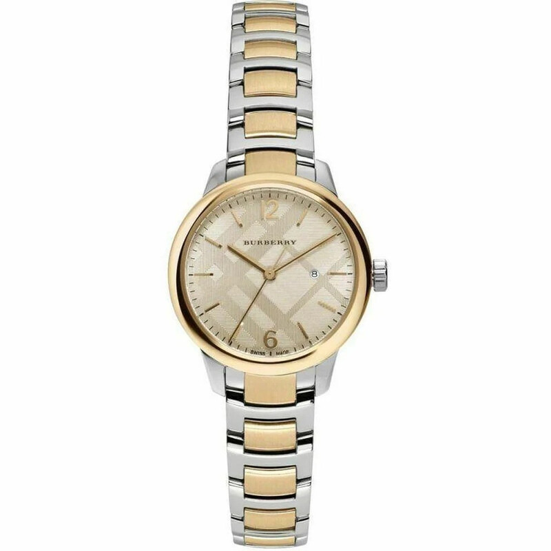 BU10118 Stainless Steel Women's Classic Two Tones Watch