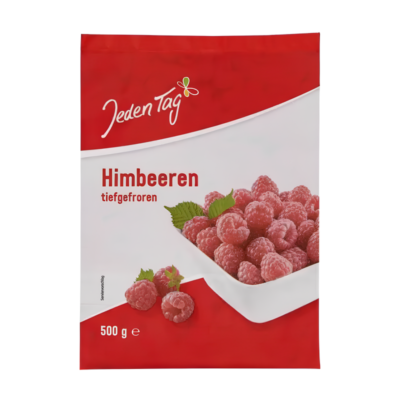 Jeden Tag 500 g Himbeeren