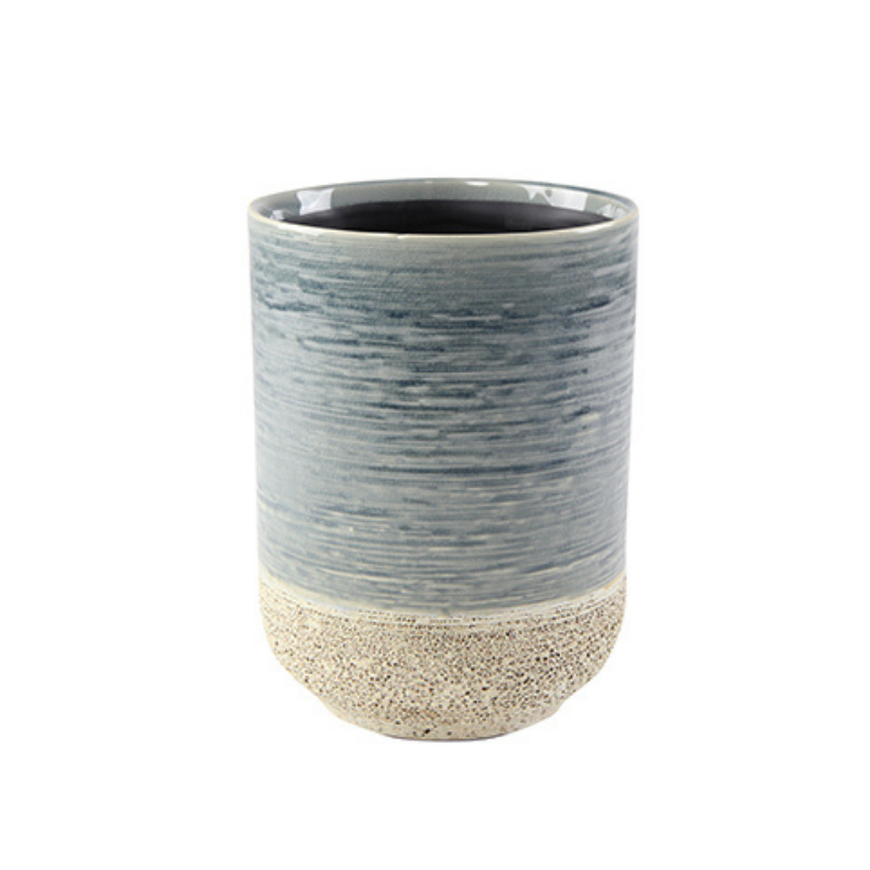 Vasto Planter Denim D14Cm H20Cm