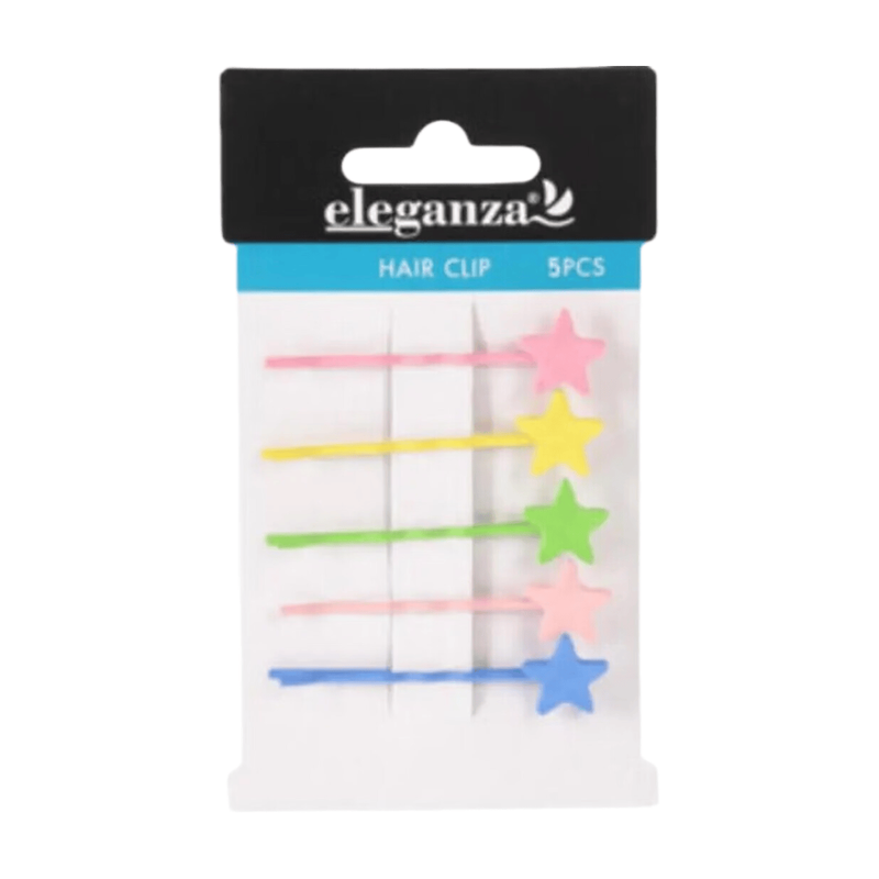 Haarspange Metall 5cm Set/5 Farben