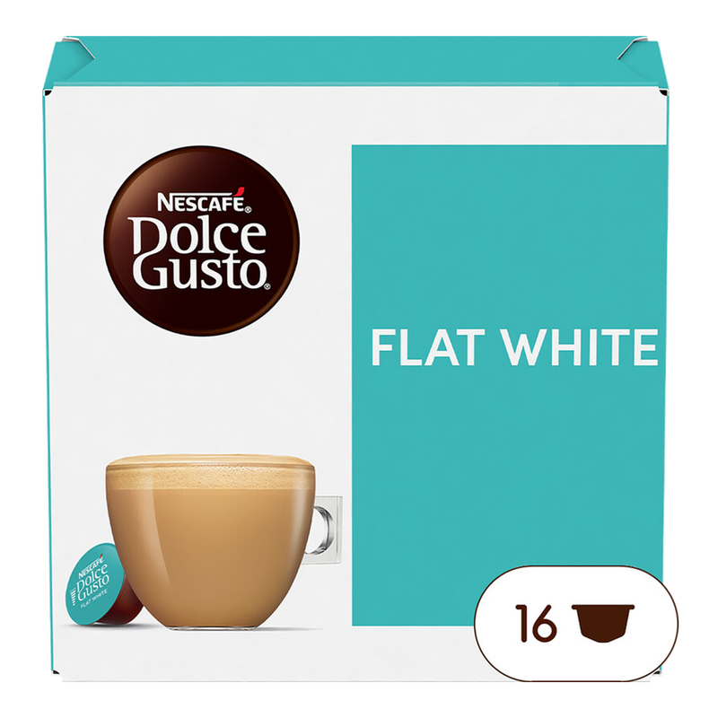 Nescafé Flat White Koffiecapsules - 16 stuks, 267 g