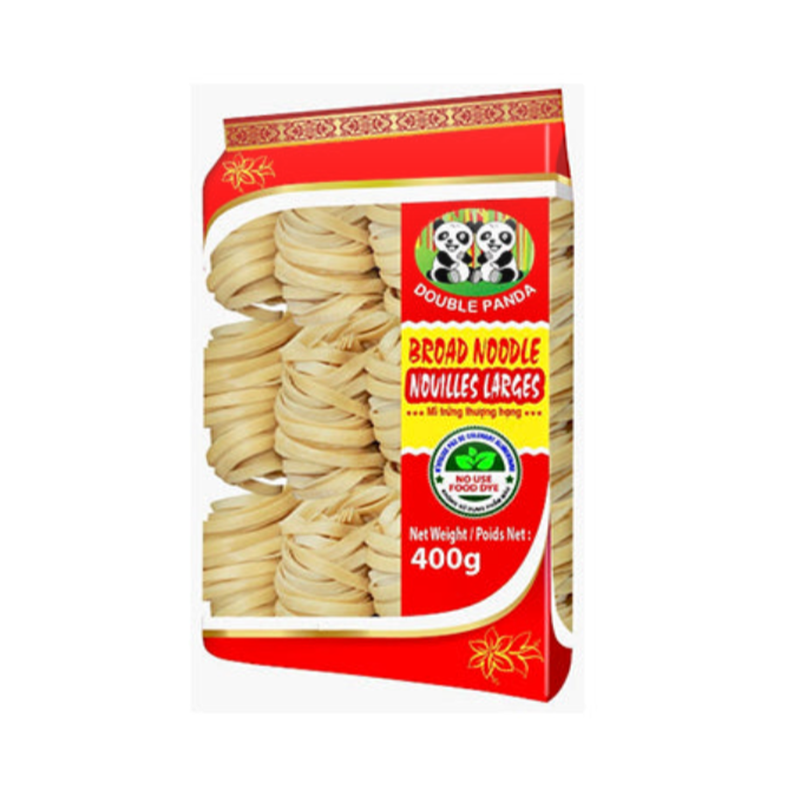 DOUBLE PANDA Breite Nudel (Mì Sợi Lớn) 400 g