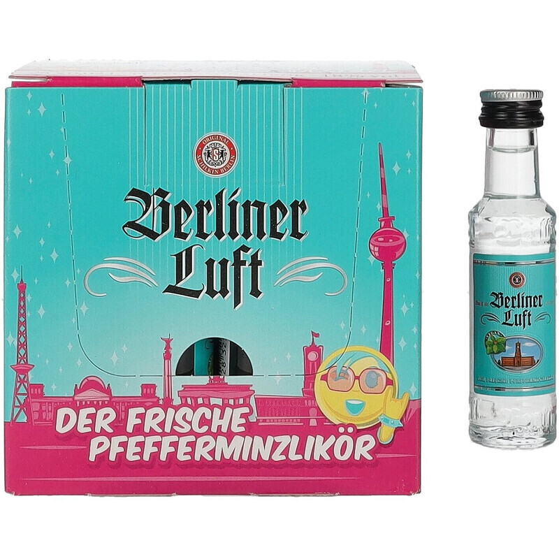 Berliner Luft Pfefferminzlikör 24 × 0,02 L