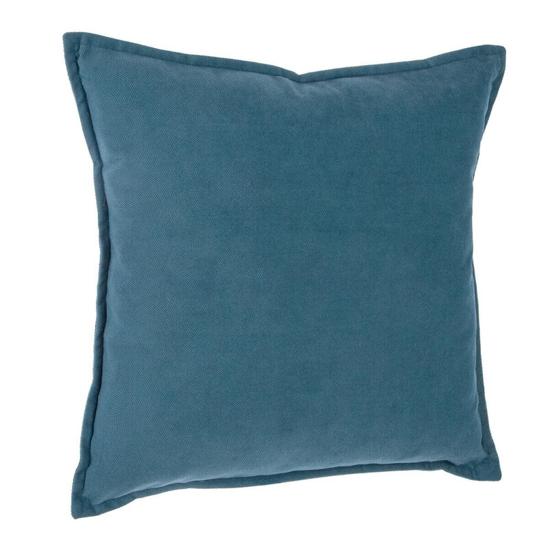 Atmosphera Lilou Kussen - Blauw, 45 x 45 cm
