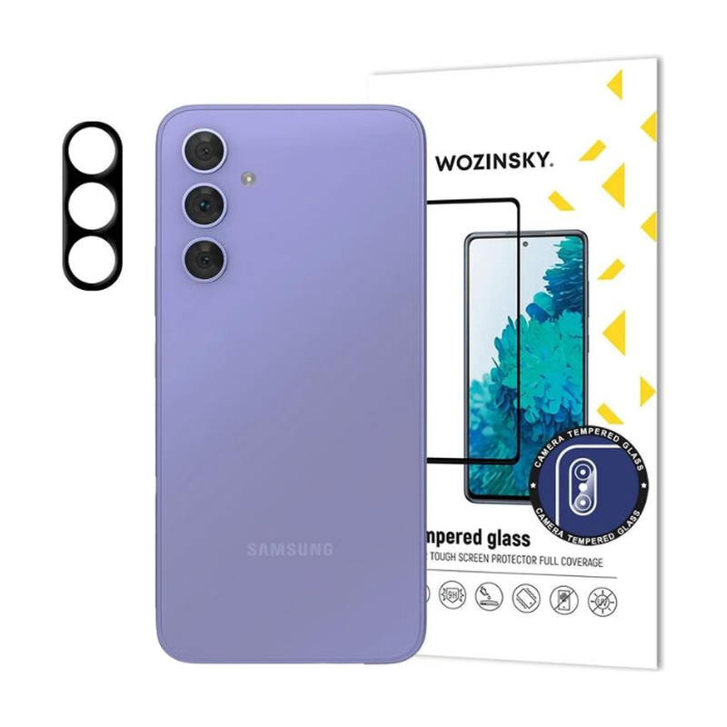 Wozinsky Vollständiges Kameraglas 9H Panzerglas für die gesamte Kamera Samsung Galaxy S25 Kamera