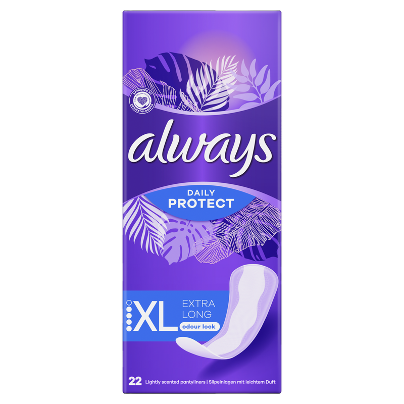 Always Daily extra long inlegkruisjes 22 stuks