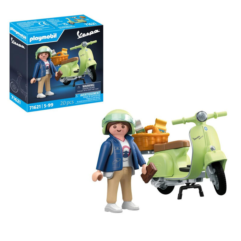 PLAYMOBIL 1969 Vespa 150 Sprint Veloce, Hellgrün