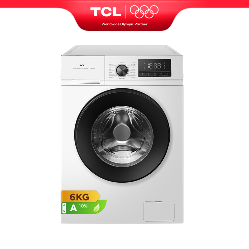 FF2206WA2UK Washing Machine, 6 kg, with BLDC Inverter Motor, Quick Wash 15mn, Drum Cl