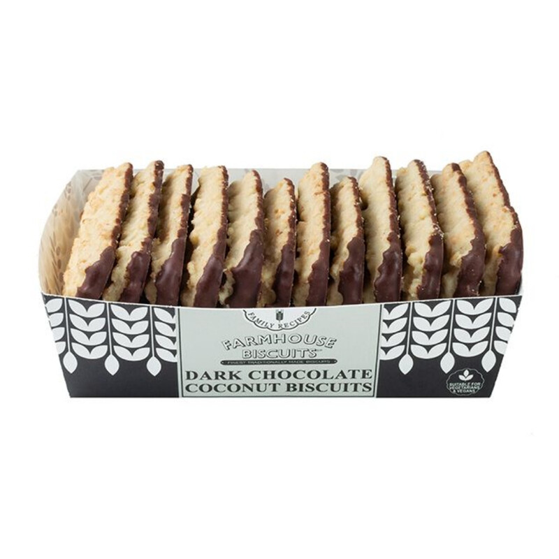 Farmhouse Biscuits Dark Chocolate Coconut Finger 150G