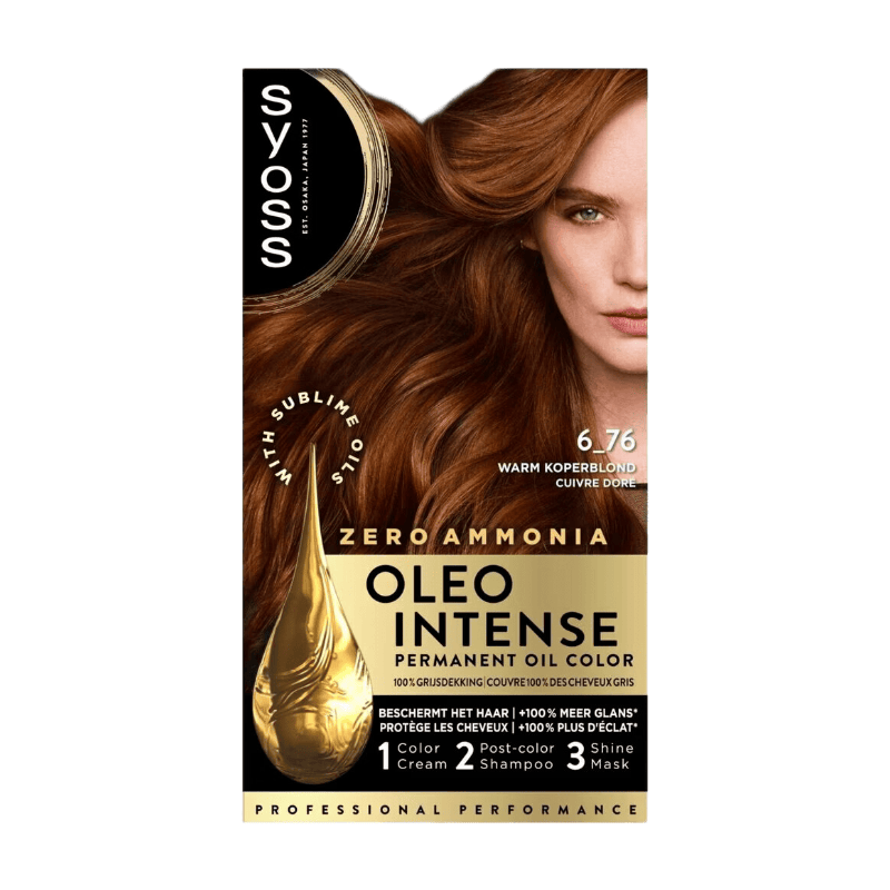 Syoss Haarverf Oleo Intense - 6-76 Warm Koperblond