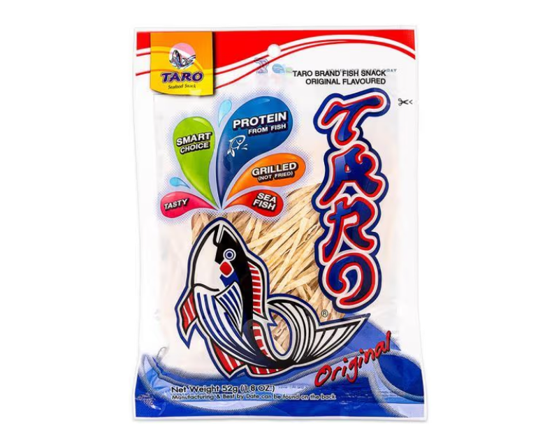 Taro Fish Snack Original Flavour 52G