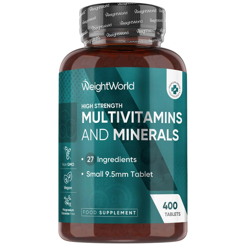 WeightWorld Multivitamine mit Mineralien, 400 Tabletten