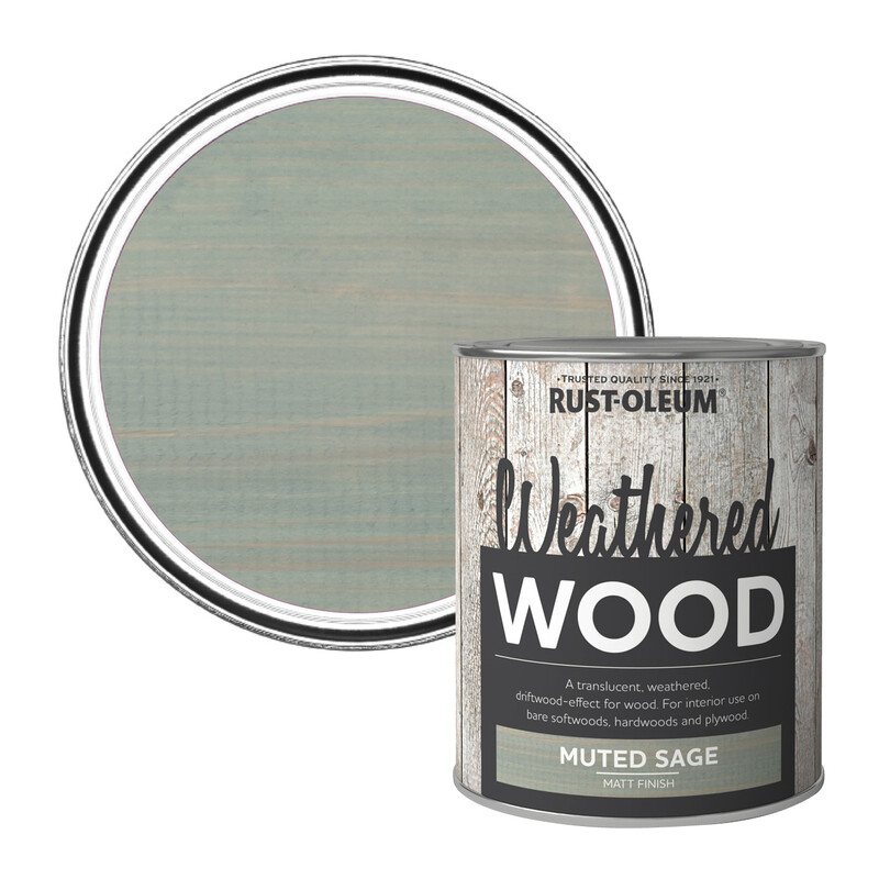 WEATHERED WOOD FINISH MUTED SAGE 750ML