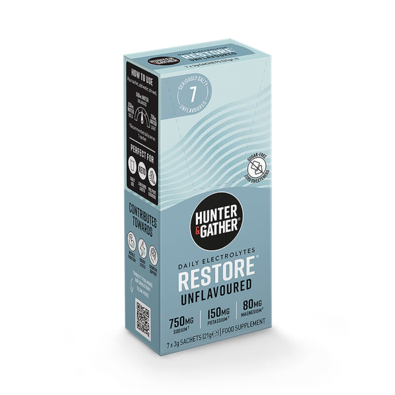 Hunter and Gather Electrolytes v2 Unflavoured - 7 Sachets