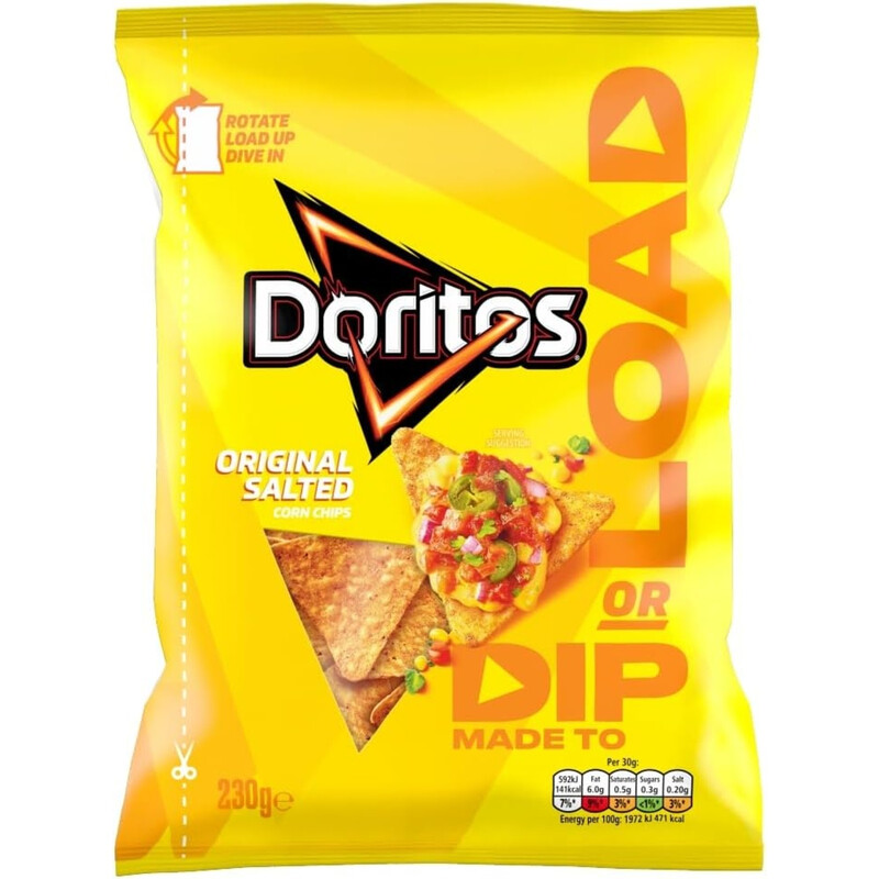 Doritos Dip or Load Original Salted 230g