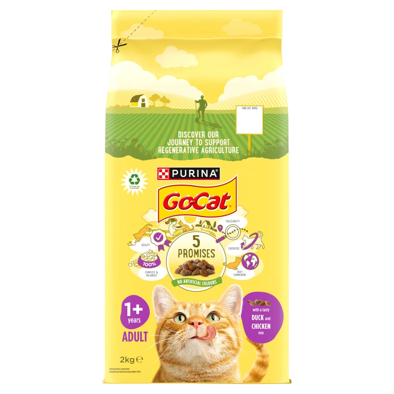 Adult Cat Food with Chicken and Duck 2kg