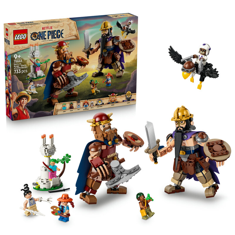 LEGO ONE PIECE 75644 Dorry contre Brogy – Les géants de Little Garden