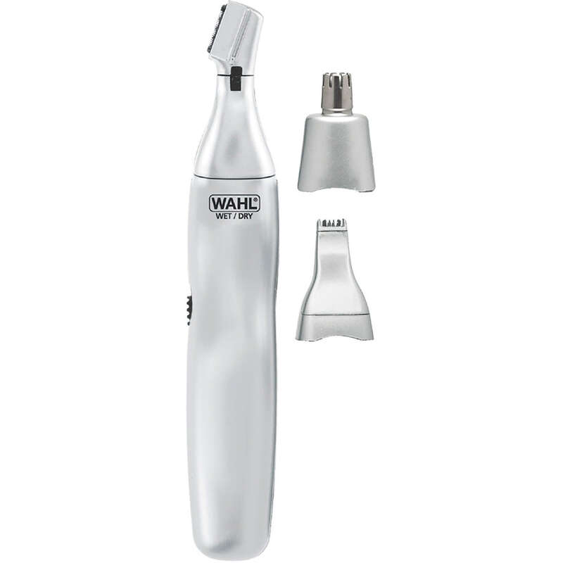 Oor-, neus- & wenkbrauwtrimmer, 3-in-1, batterij