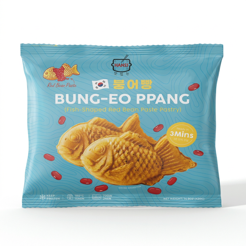 HANSS Bung-eo Ppang (Fish-Shaped Pastry with Red Bean Paste